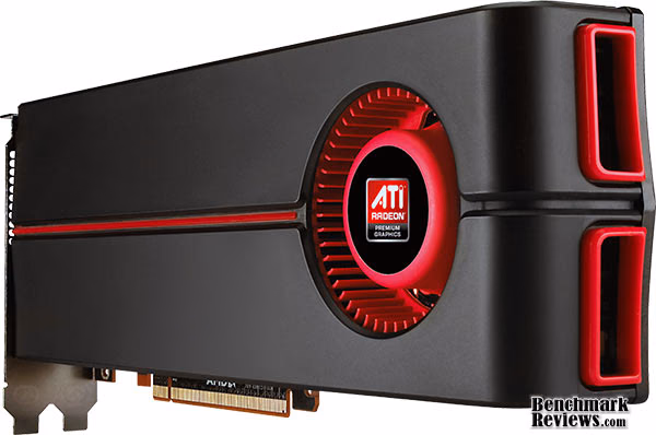 AMD ATI Radeon Hd 5870 Rear View