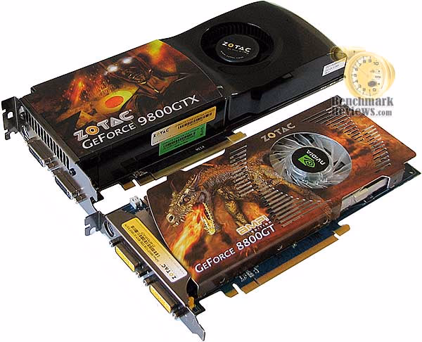 ZOTAC GeForce 9800 GTX 8800 GT
