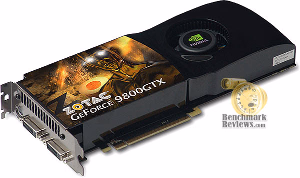 ZOTAC GeForce 9800 GTX 512MB Video Card ZT-98XES2P-FSP