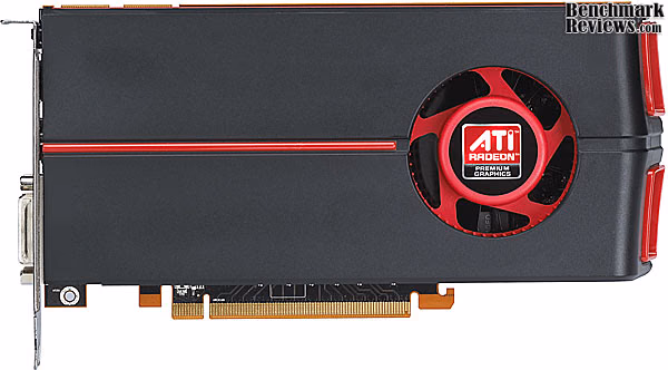 ATI Radeon HD5770, front view