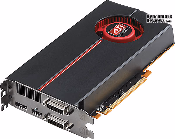 ATI Radeon HD5770, rear view