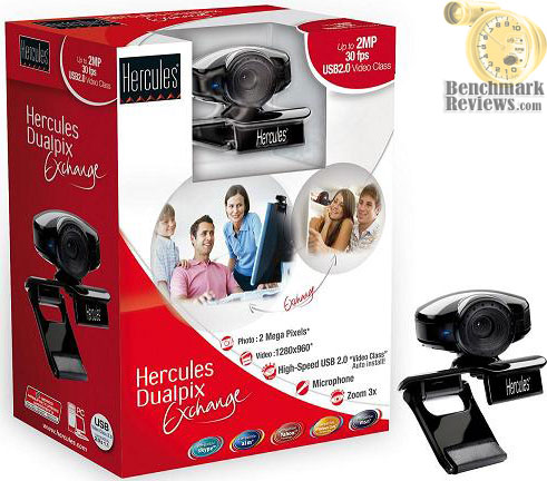 Hercules Dualpix Exchange 2MP HD Webcam